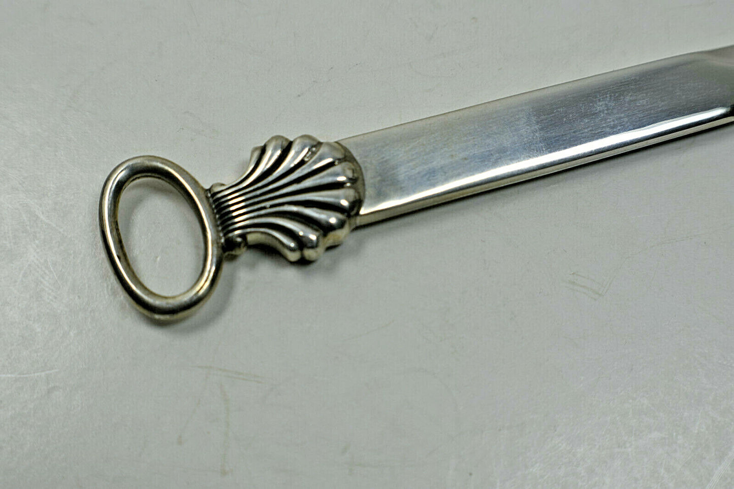 Tiffany &Co Vintage Letter Opener Rare10" Thread & Shell Pattern Sterling Silver