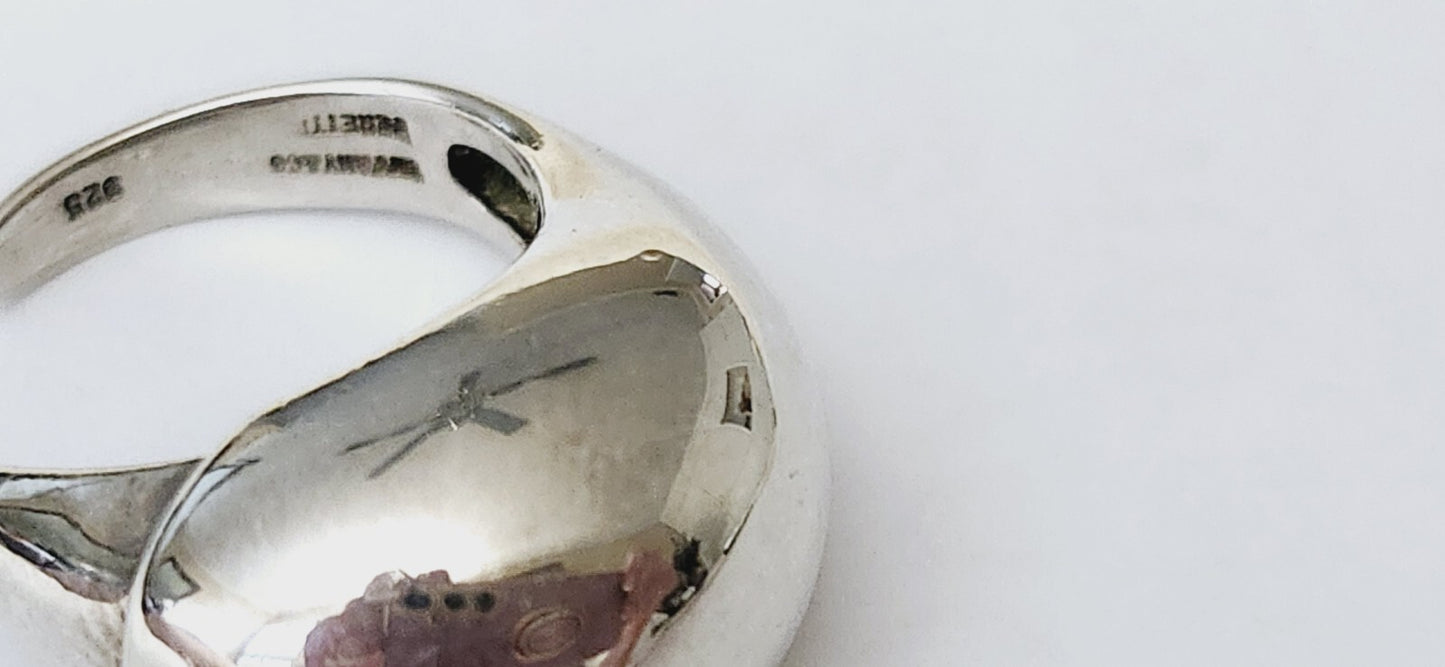 Tiffany & Co Peretti Eagle Talon Ring Sterling Silver Sz 5.5-8.5 Vintage, Rare