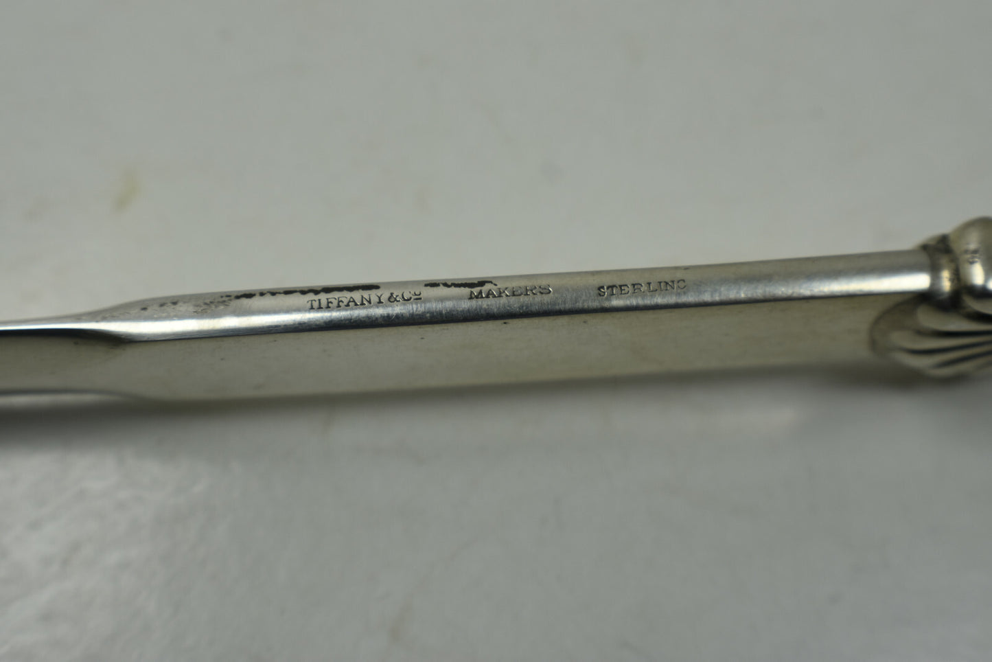 Tiffany &Co Vintage Letter Opener Rare10" Thread & Shell Pattern Sterling Silver