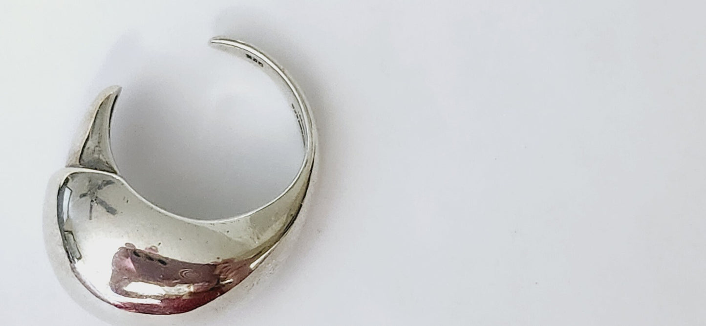 Tiffany & Co Peretti Eagle Talon Ring Sterling Silver Sz 5.5-8.5 Vintage, Rare