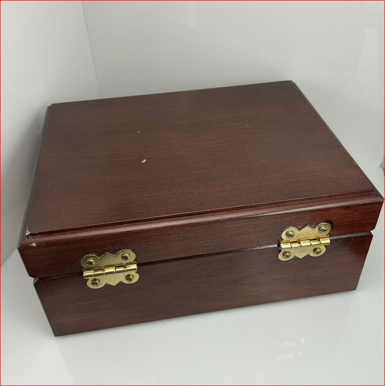 Tiffany & Co Cherry Wood Mens or Ladies Jewelry or Watch Box, Beautiful!
