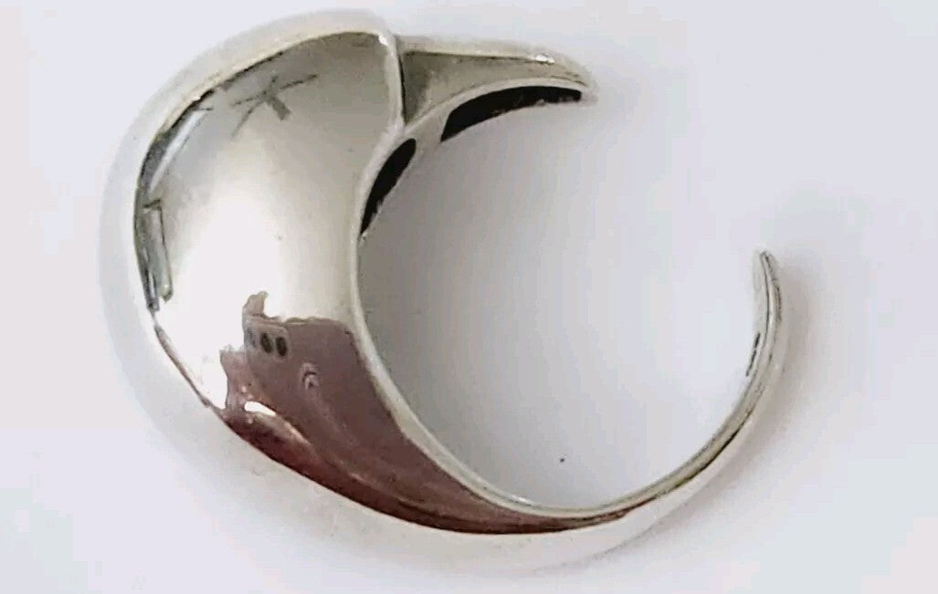 Tiffany & Co Peretti Eagle Talon Ring Sterling Silver Sz 8.5 Vintage Rare