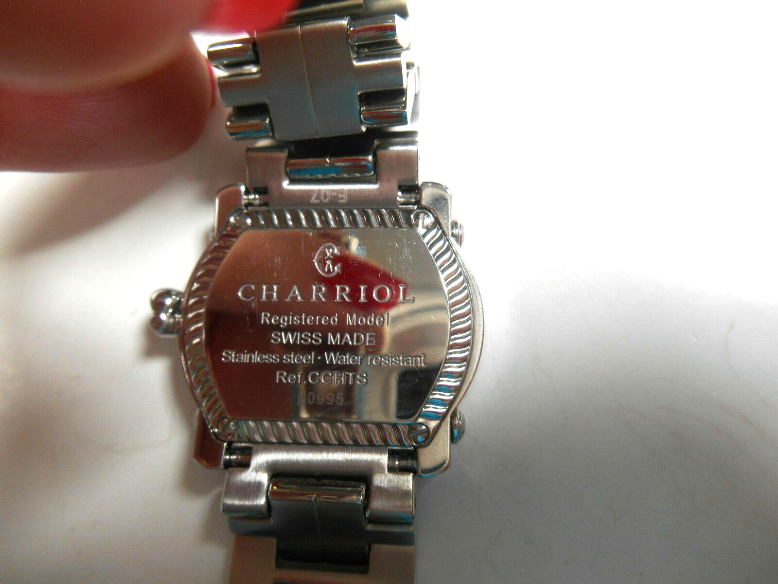 Ladies Phillipe Charriol Actor Diamond Watch Pearl Face Swiss Made, $7K RARE