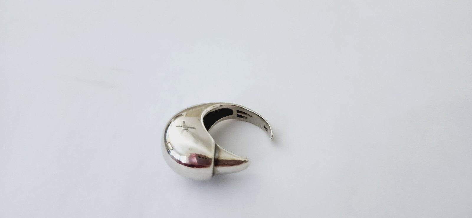 Tiffany & Co Peretti Eagle Talon Ring Sterling Silver Sz 5.5-8.5 Vintage, Rare