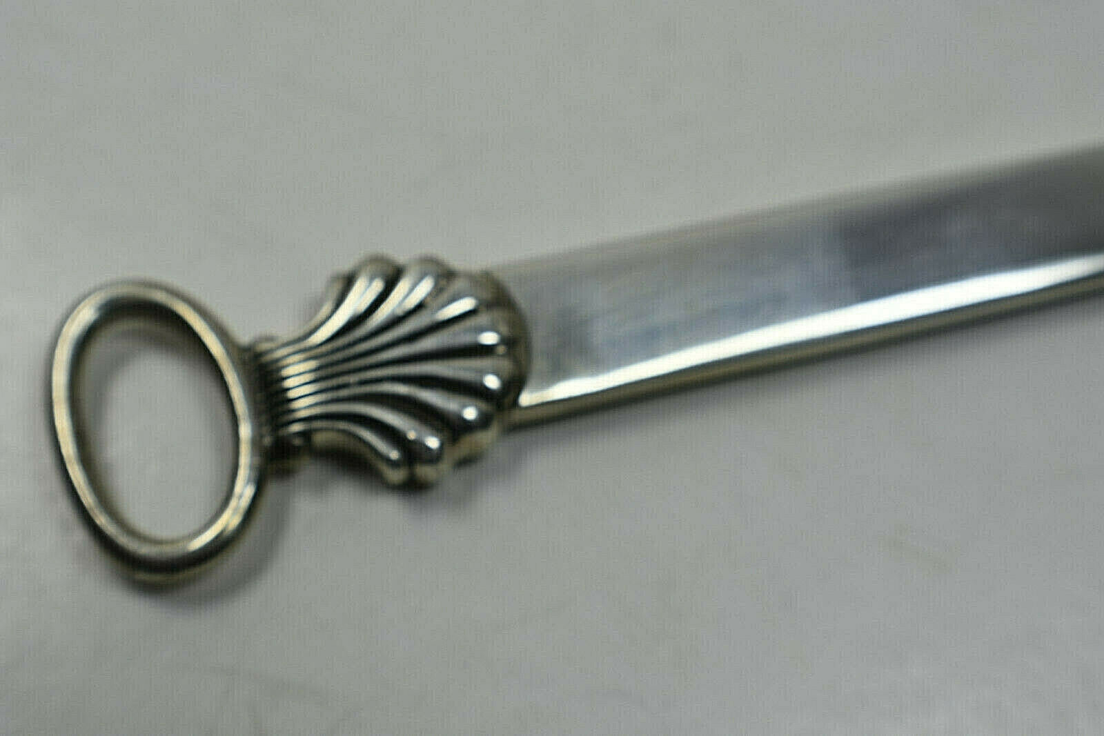 Tiffany &Co Vintage Letter Opener Rare10" Thread & Shell Pattern Sterling Silver