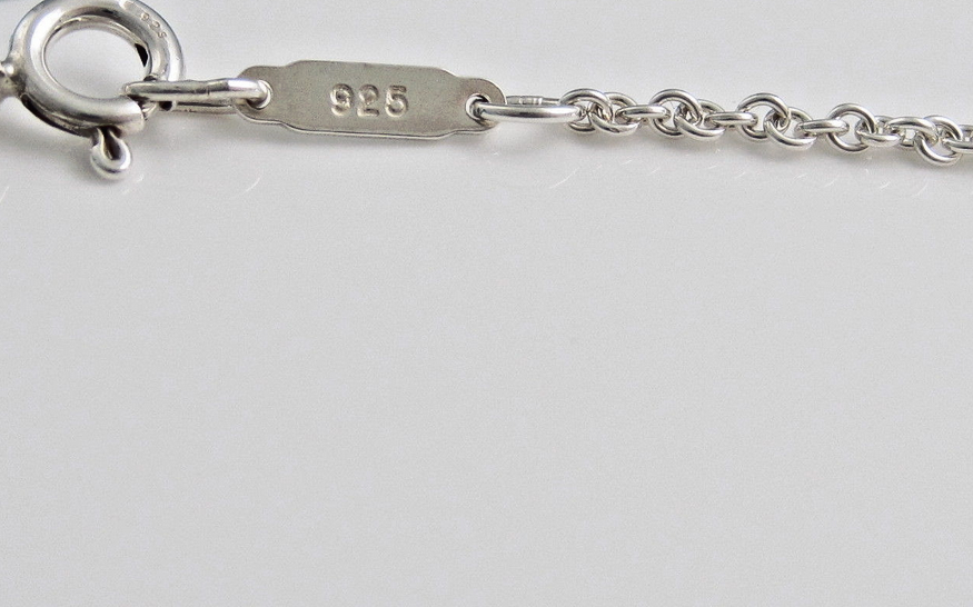 Tiffany & Co Famous Fancy Bow Sterling Silver Pendant Necklace Rare