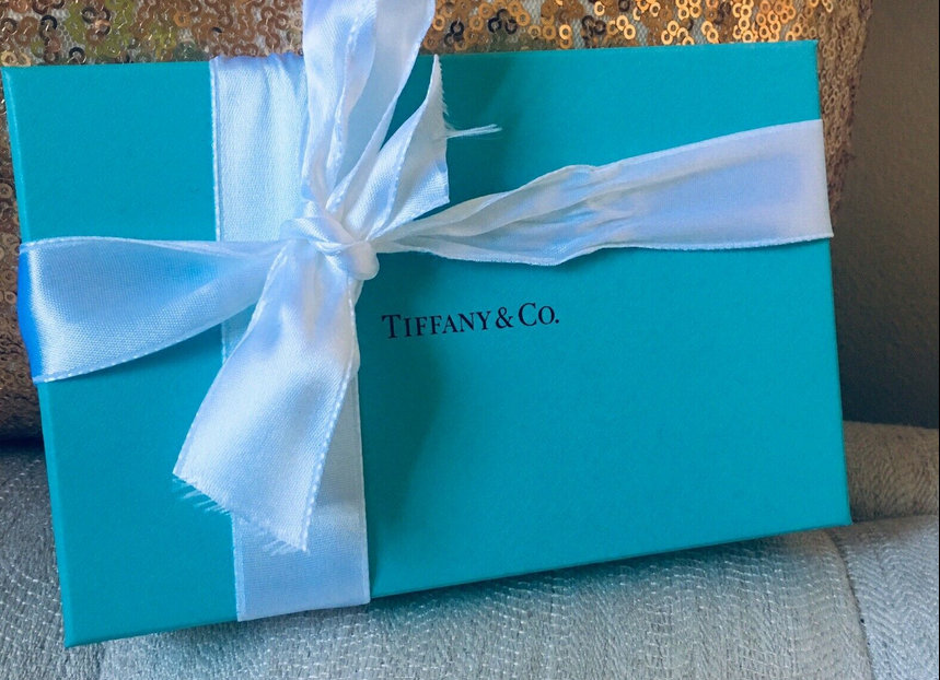 Tiffany & Co '1837' Brown Grain Leather Card Case Wallet w Orig Box