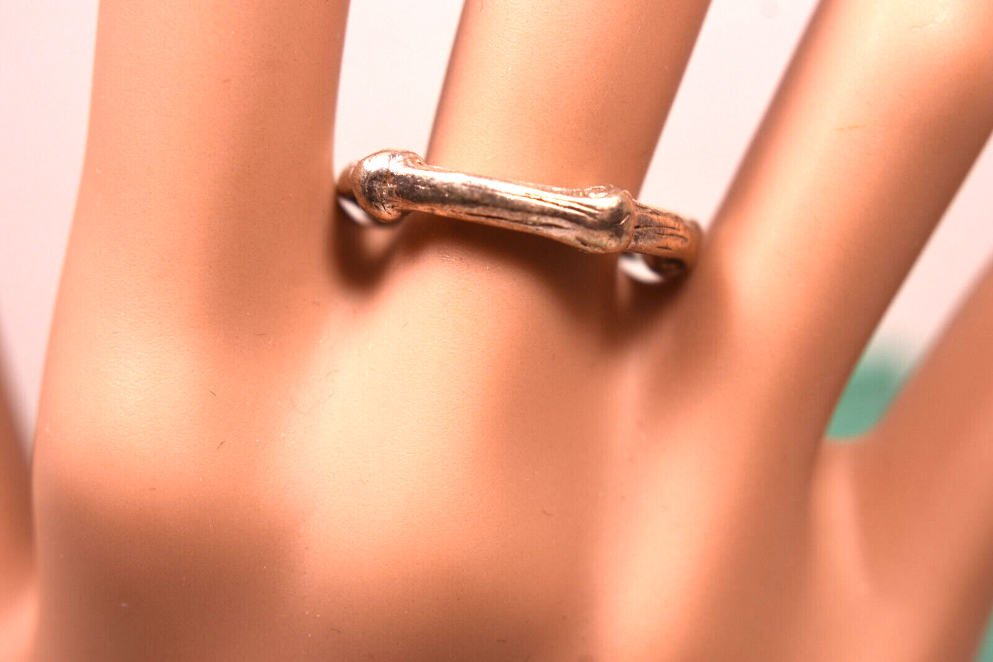 Tiffany & Co Vintage Bamboo Ring Sterling Silver Sz 5