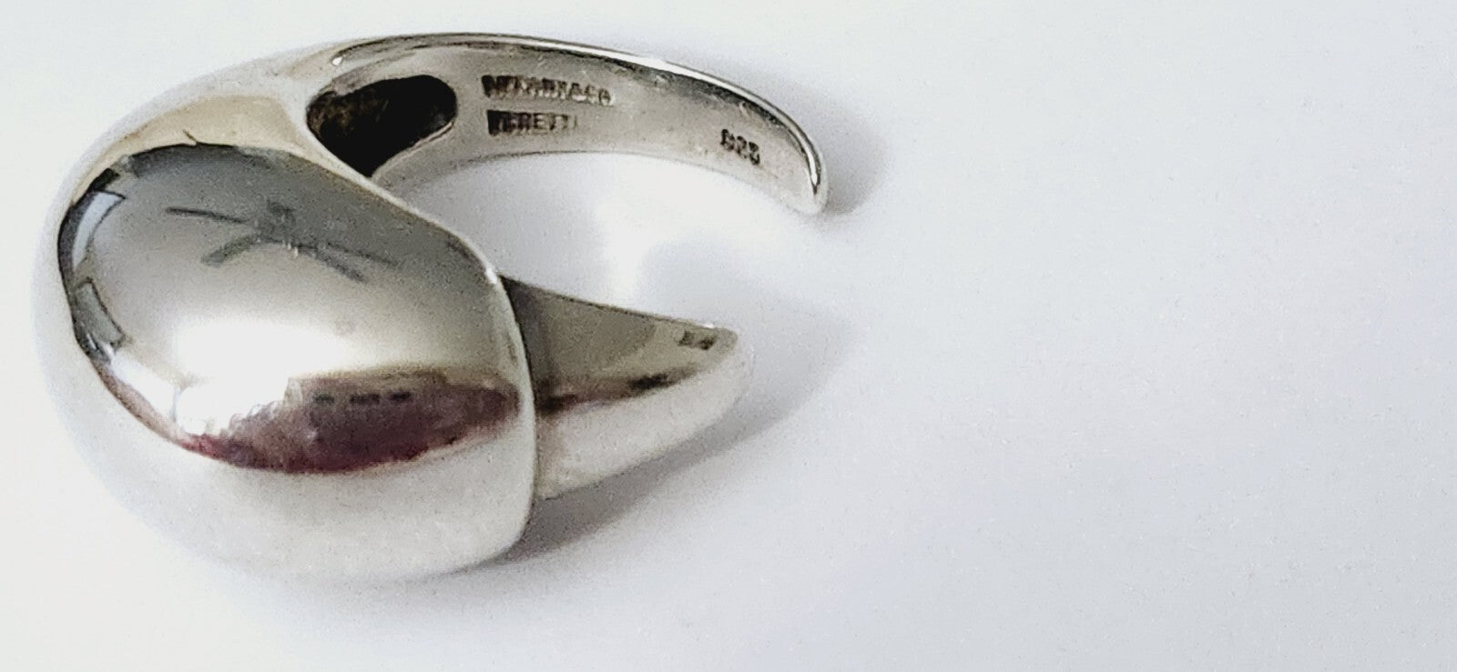 Tiffany & Co Peretti Eagle Talon Ring Sterling Silver Sz 5.5-8.5 Vintage, Rare