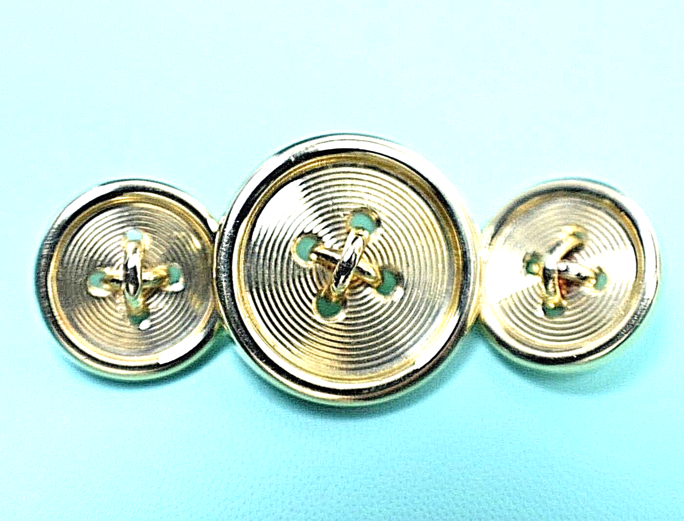 Tiffany & Co Solid 14K Gold Buttons 10g GAL Appraisal 2014 $5000++