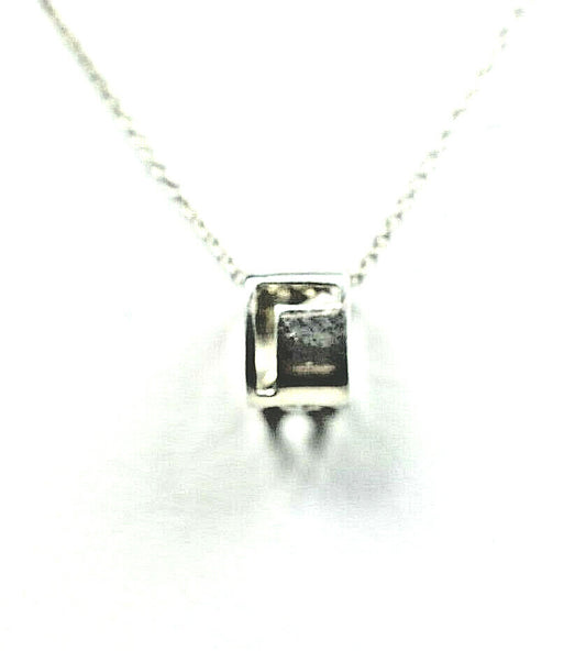 Tiffany & Co ERA L-O-V-E Pendant Charm Necklace Sterling Silver Authentic Rare