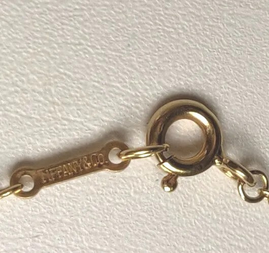 Tiffany & Co Paloma Picasso 18K Gold Mini Graffiti X Necklace - Stacks Well