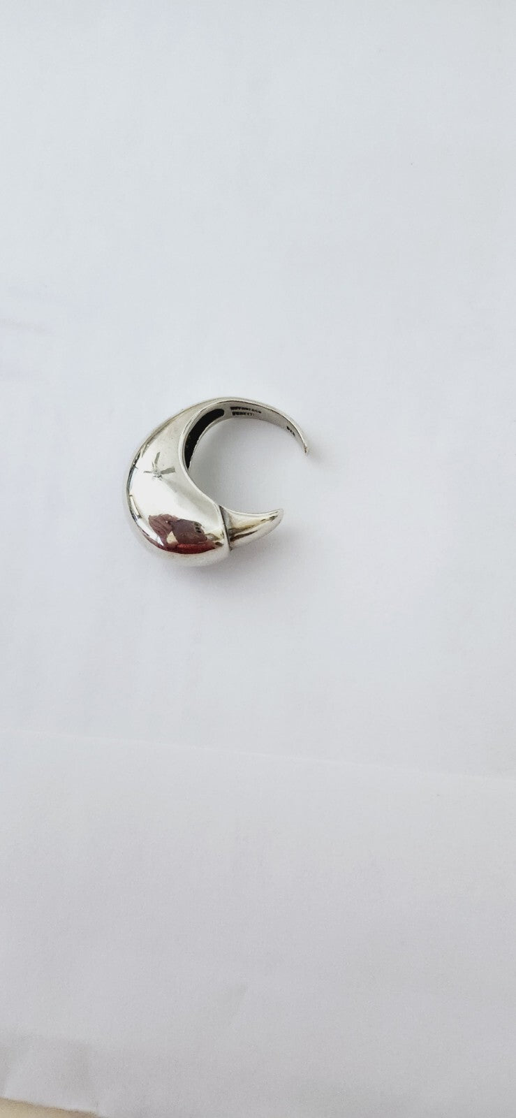 Tiffany & Co Peretti Eagle Talon Ring Sterling Silver Sz 5.5-8.5 Vintage, Rare