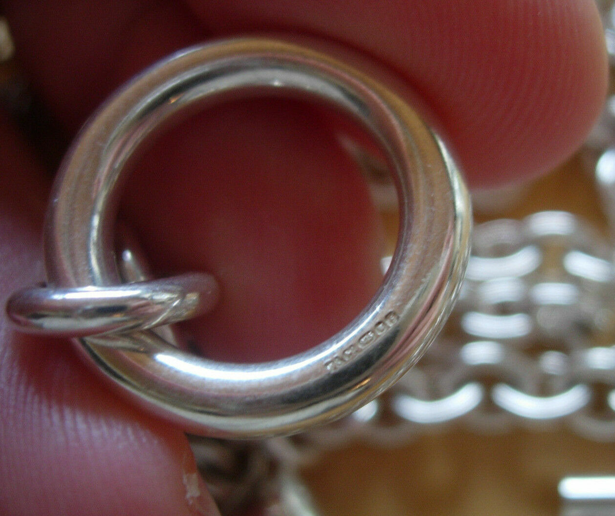 TIFFANY & Co Puffed Heart Multi Strand Chain Toggle Clasp Necklace RARE