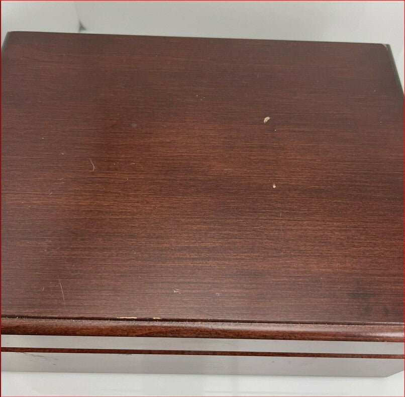 Tiffany & Co Cherry Wood Mens or Ladies Jewelry or Watch Box, Beautiful!