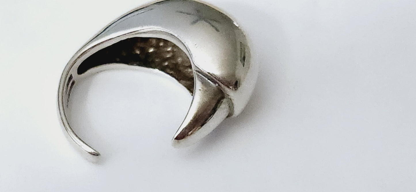 Tiffany & Co Peretti Eagle Talon Ring Sterling Silver Sz 5.5-8.5 Vintage, Rare