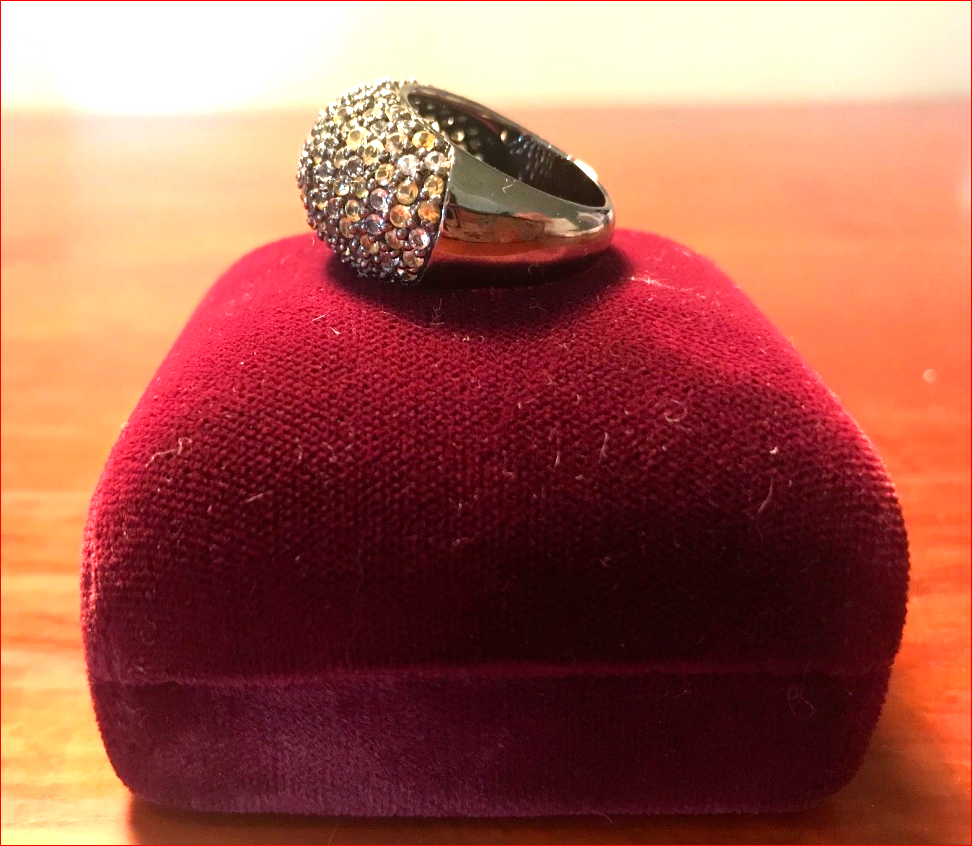 MCL Matthew Campbell Laurenza Gorgeous Sapphire Stardust Ring Sz 7