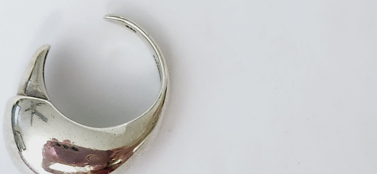 Tiffany & Co Peretti Eagle Talon Ring Sterling Silver Sz 8.5 Vintage Rare