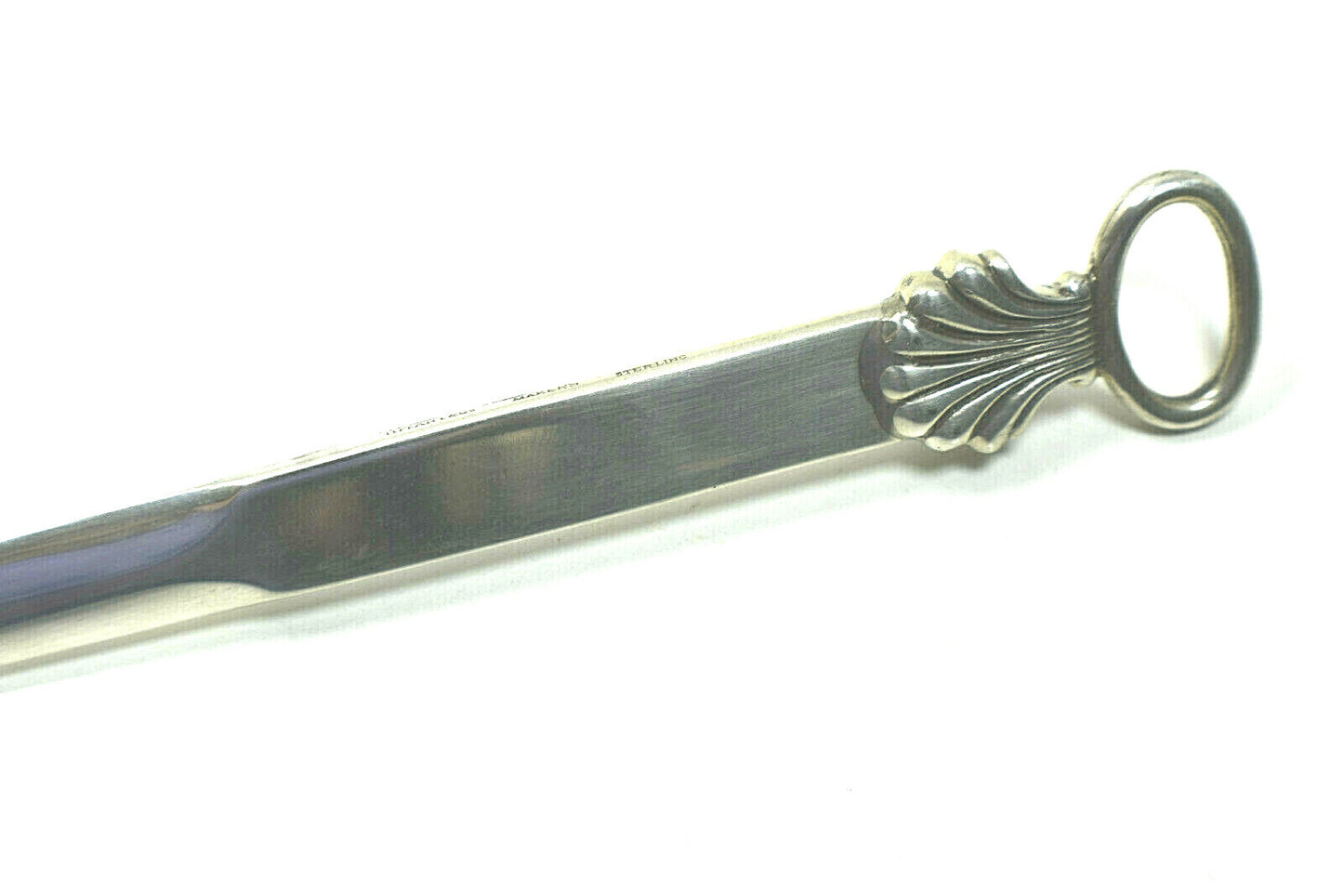 Tiffany &Co Vintage Letter Opener Rare10" Thread & Shell Pattern Sterling Silver