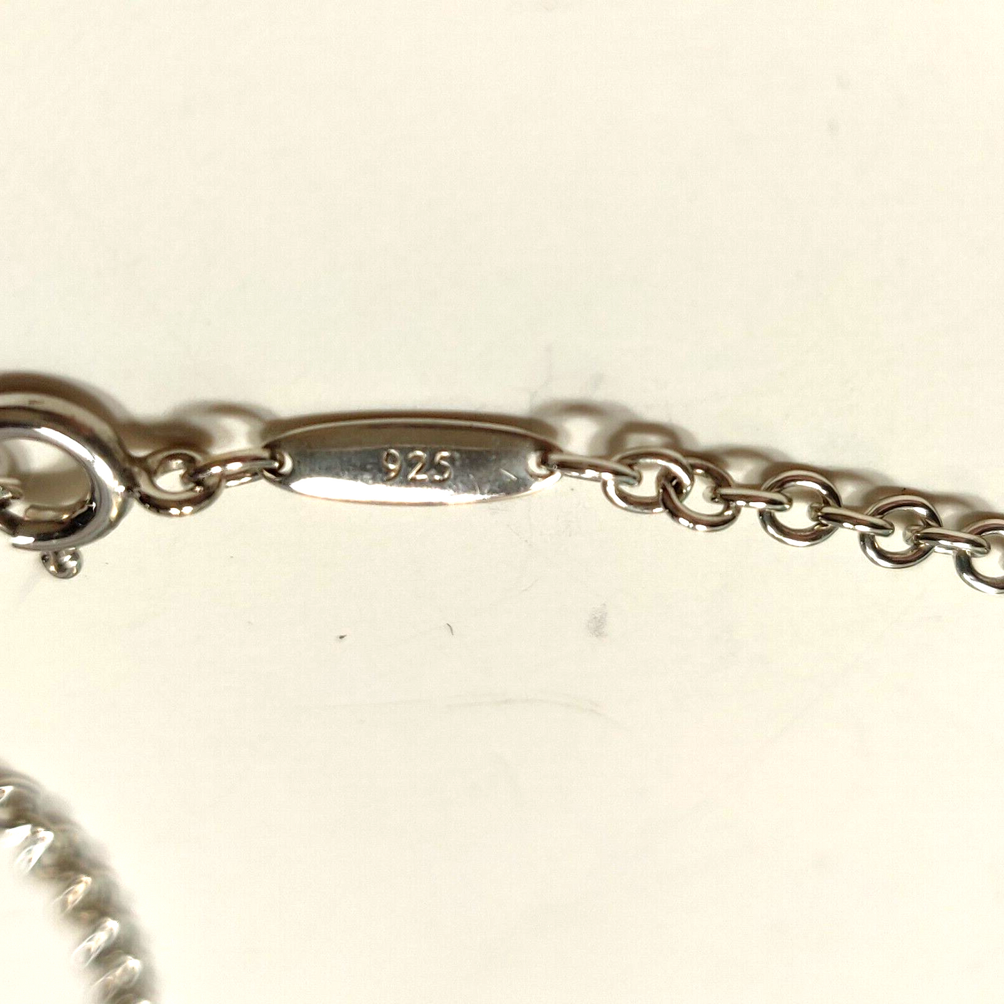 Tiffany & Co Peretti Lariat Large Rock Crystal Teardrop Necklace 22" Silver Rare