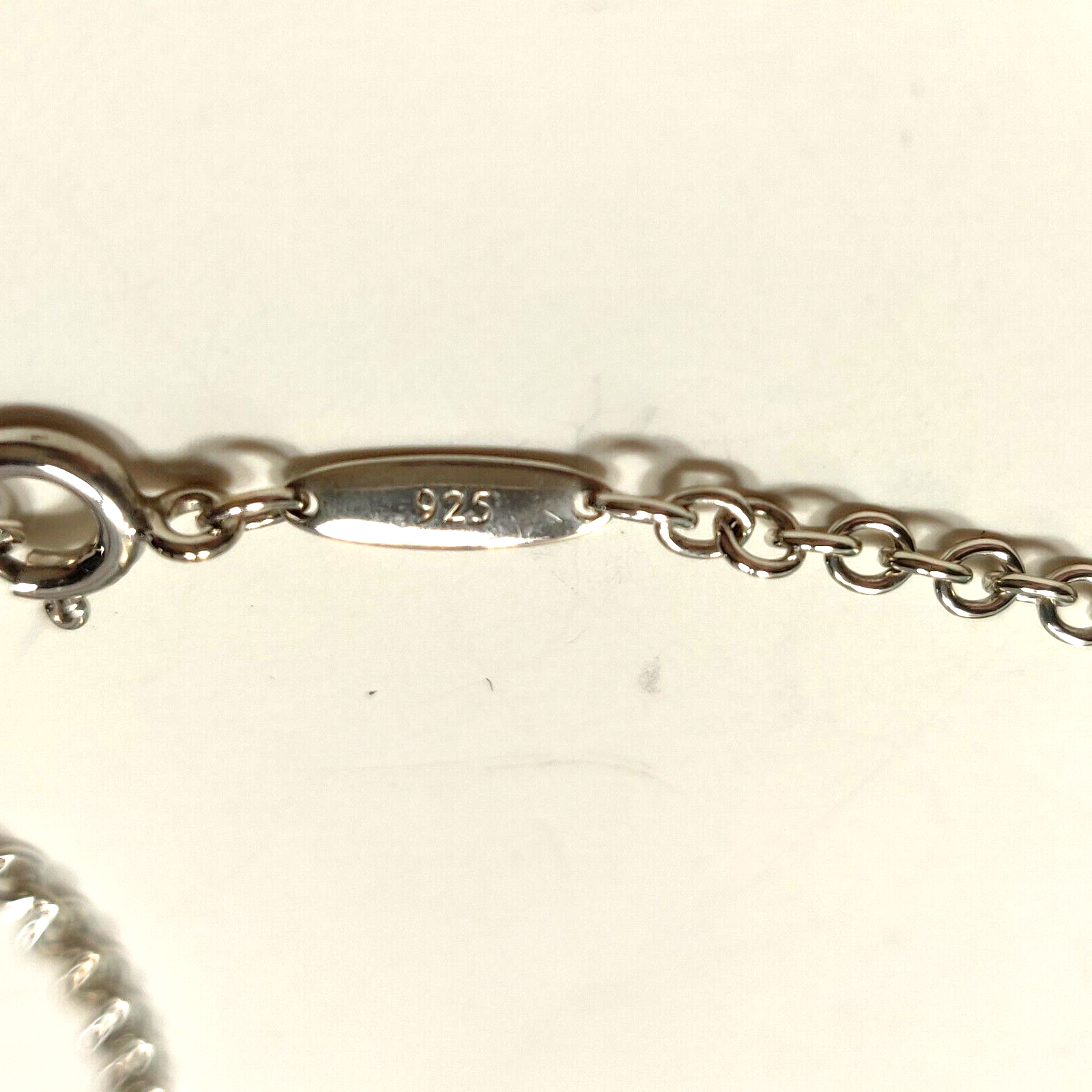 Tiffany & Co Peretti Lariat Large Rock Crystal Teardrop Necklace 22" Silver Rare