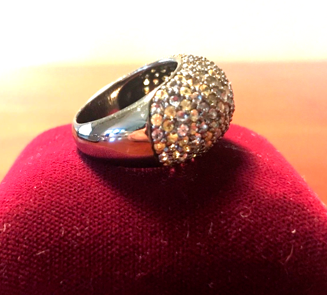 MCL Matthew Campbell Laurenza Gorgeous Sapphire Stardust Ring Sz 7
