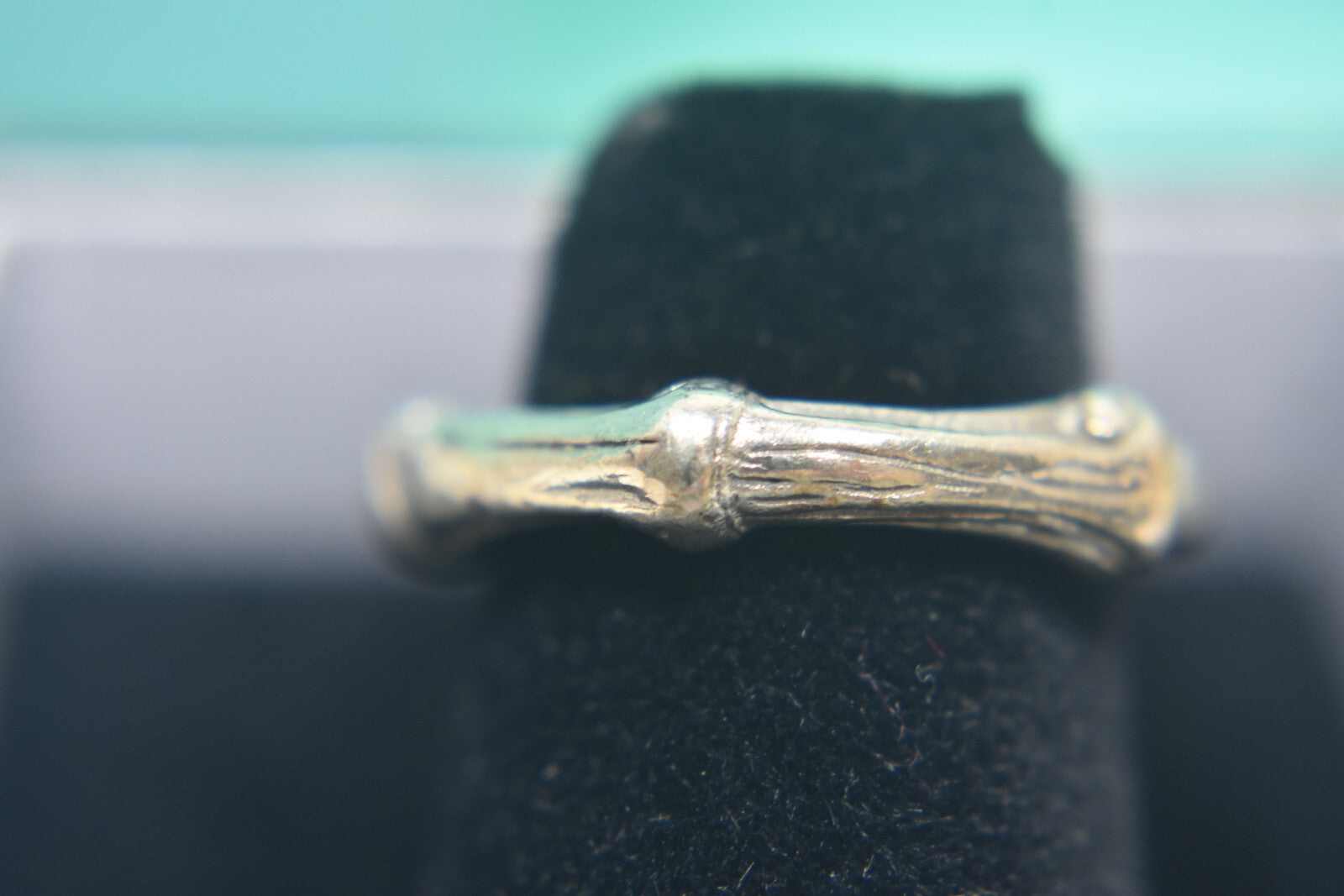 Tiffany & Co Vintage Bamboo Ring Sterling Silver Sz 5