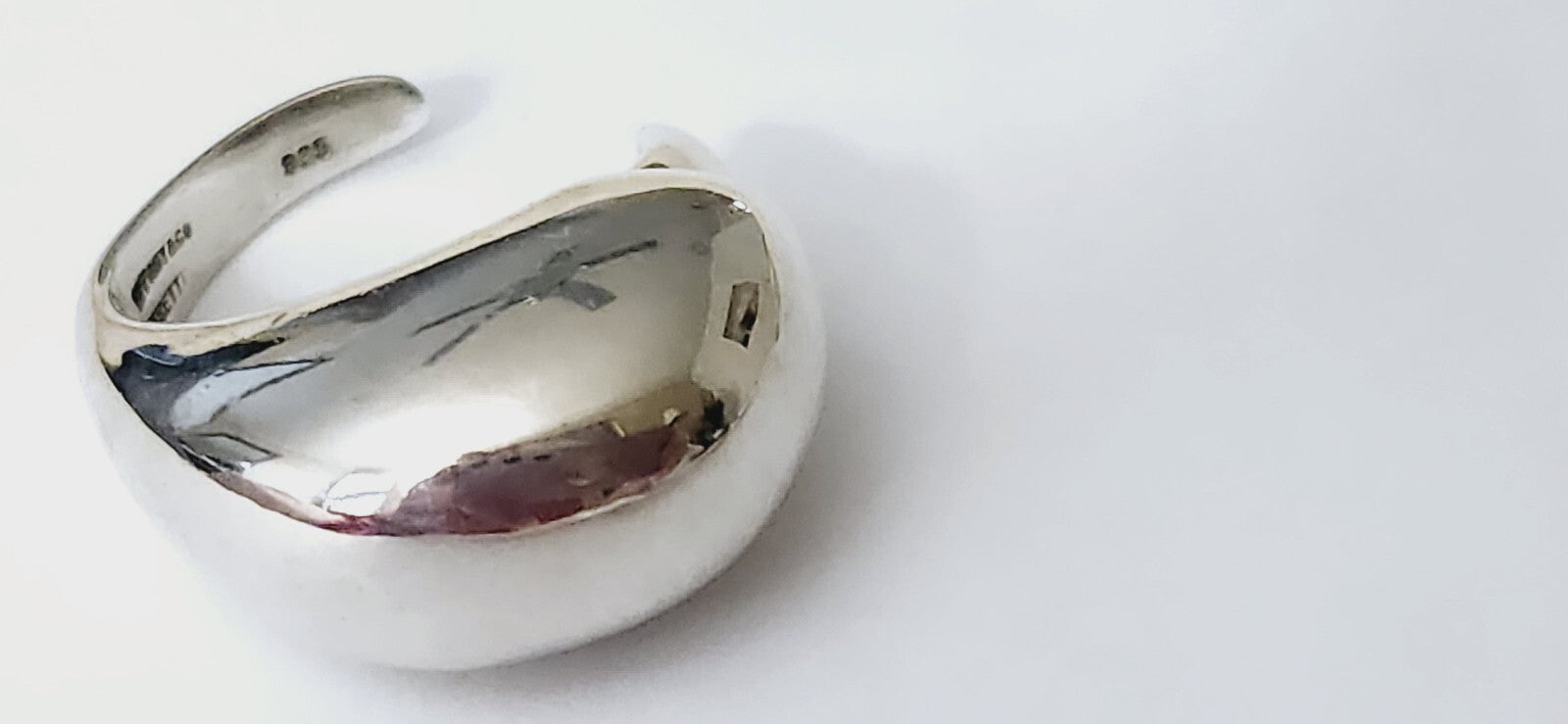 Tiffany & Co Peretti Eagle Talon Ring Sterling Silver Sz 5.5-8.5 Vintage, Rare