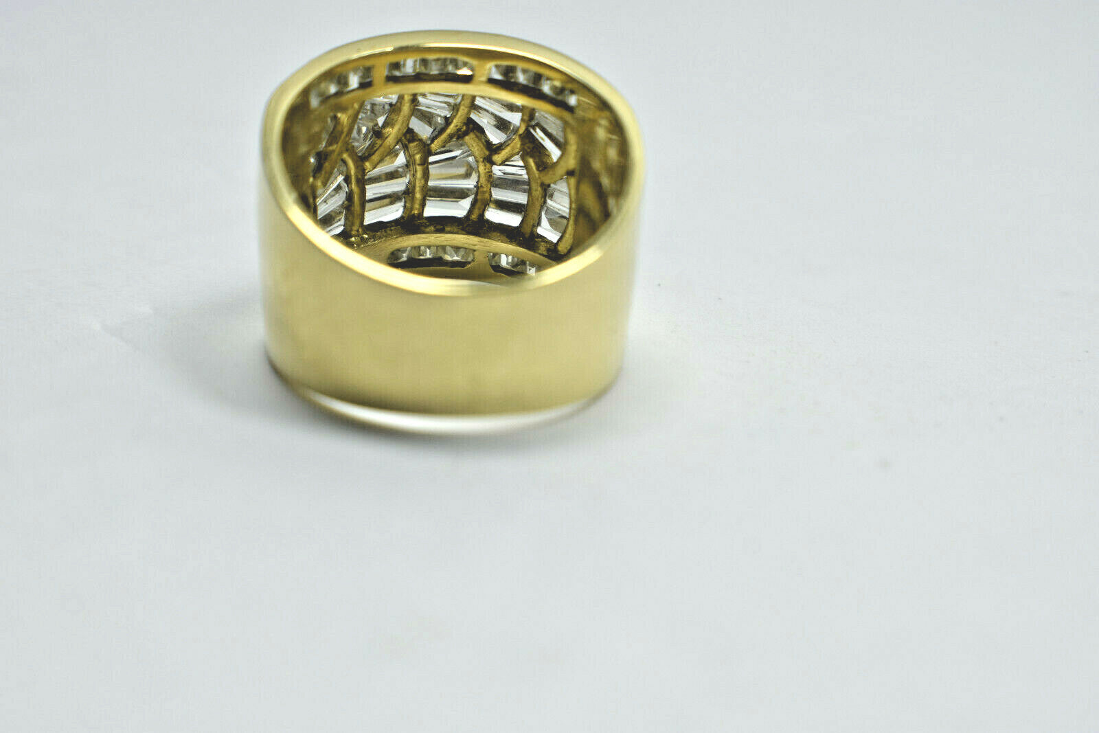 Stunning Natural 18K Diamond Ring, 4.32ct, VS1 FG, GIA Appraised 1991 $7000K 13g