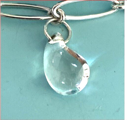 TIFFANY & CO Peretti Sterling Silver Bracelet Jade, Lapis, Jasper, Rock Crystal